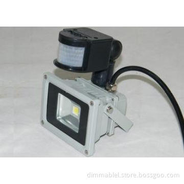 PIR /  RGB 10W outdoor landscape flood lights Waterproof  3